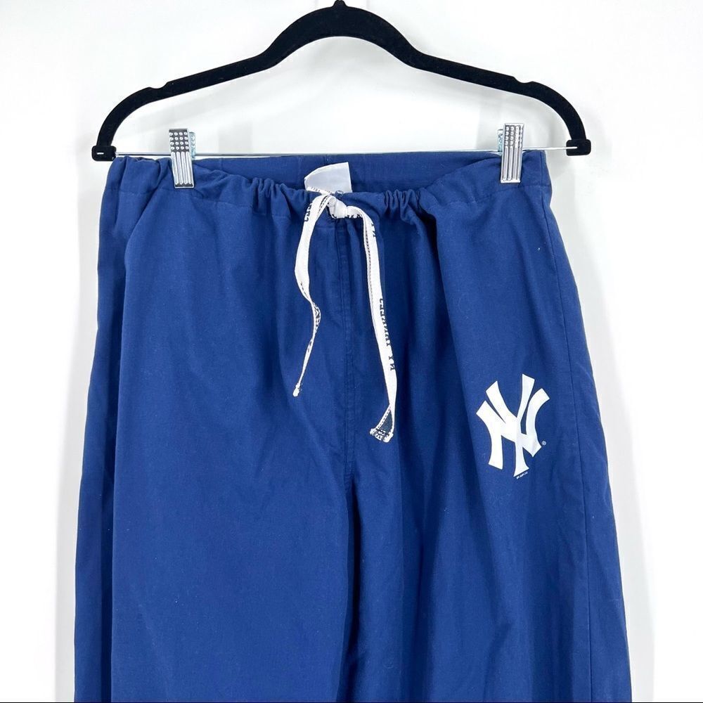 New York Yankees XL unisex scrub pants euc NYY